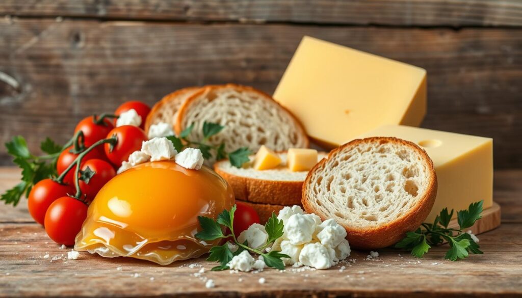 Cheesy Breakfast Bake Ingredients