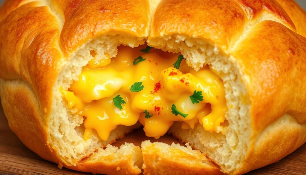 Cheesy Egg-Stuffed Breakfast Bread