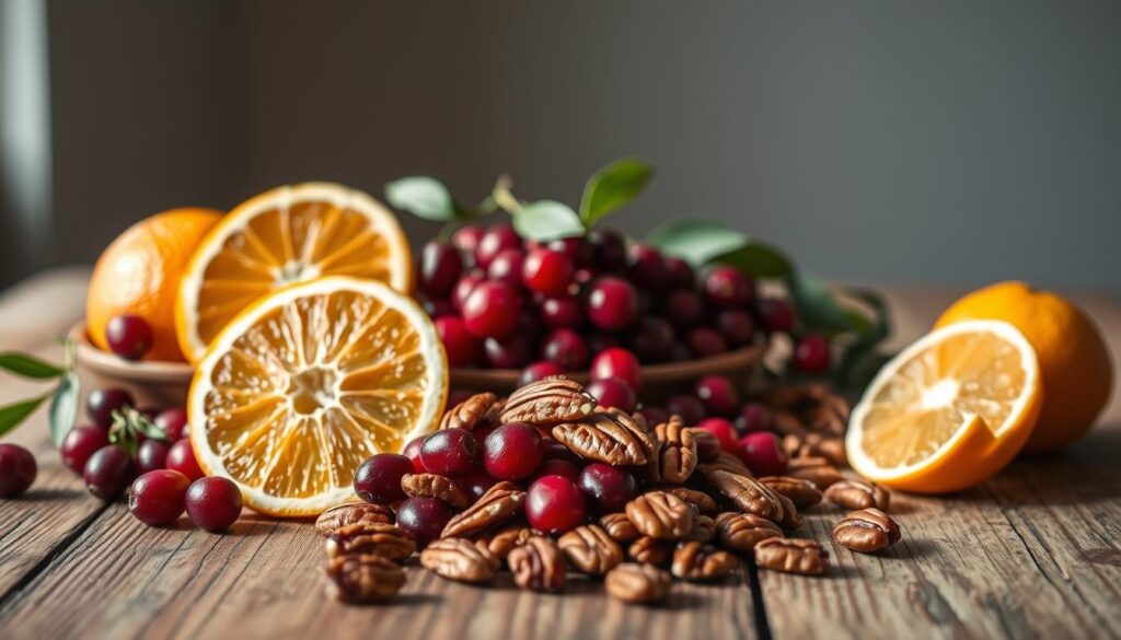 Cranberry Orange Pecan Muffins Ingredients
