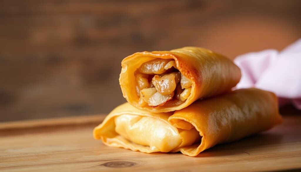 Homemade Apple Pie Egg Rolls