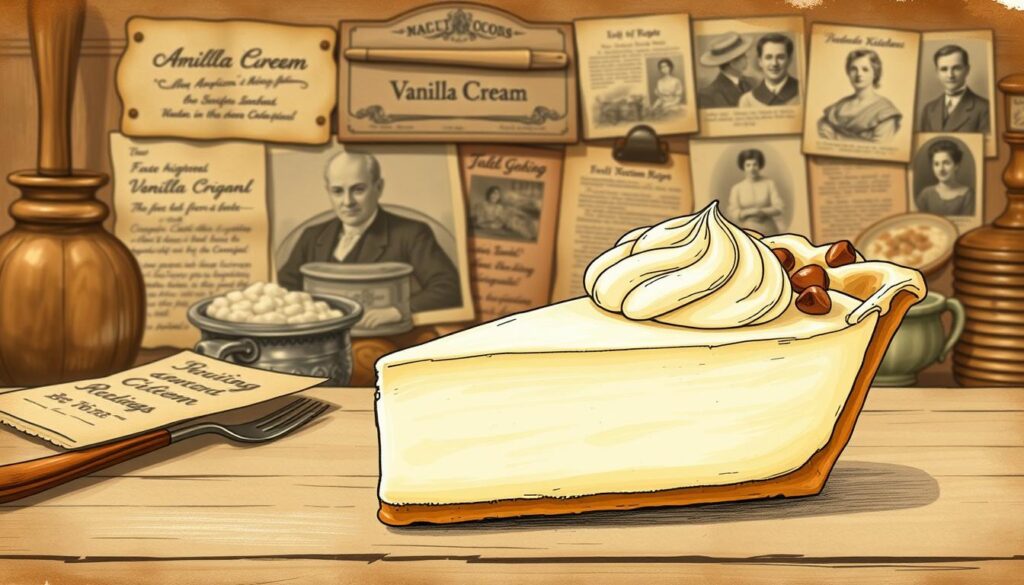 Vanilla Cream Pie History
