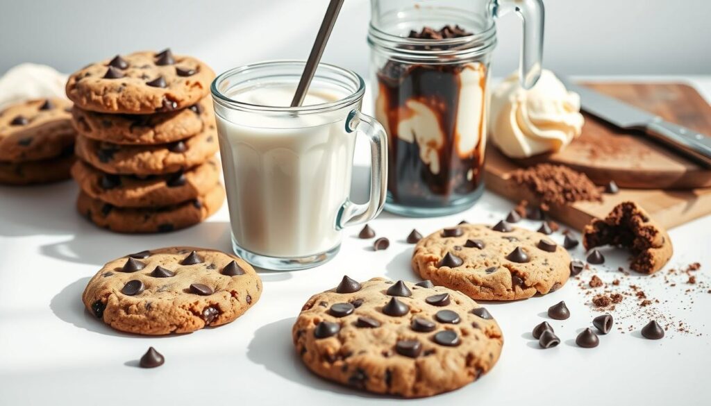 homemade chocolate cookie shake ingredients
